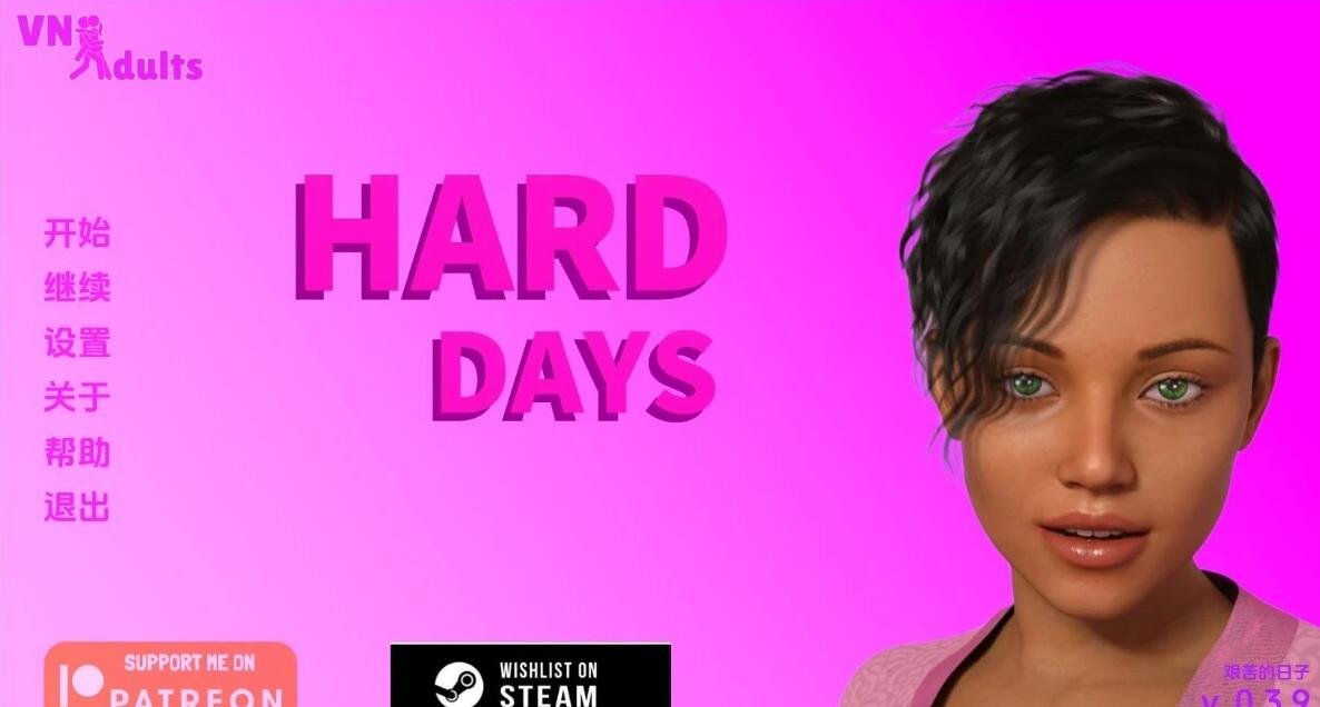 【SD/3D/欧美SLG/汉化】艰难的岁月 Hard Days V0.3.9 双端汉化版【3.1G】